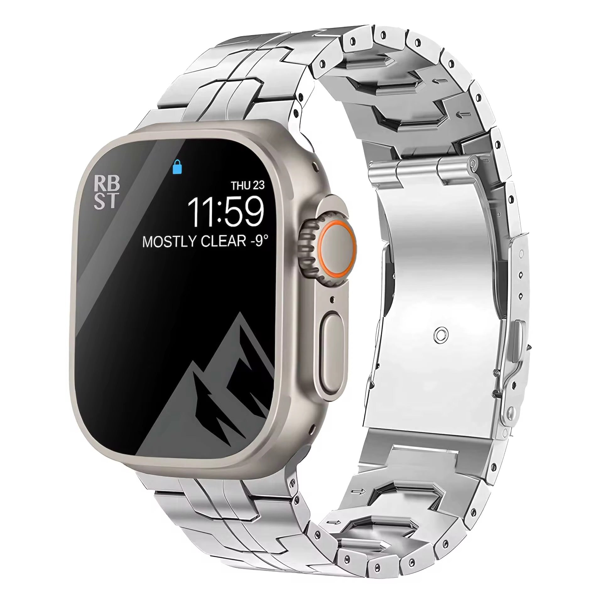 Titanium Metal Strap for Apple Watch